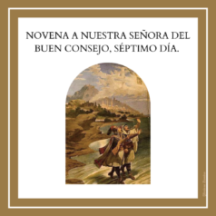 S Ptimo D A De La Novena A Nuestra Se Ora Del Buen Consejo Gloriosa