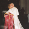 Papa Juan Pablo II. Basílica Nuestra Señora del Rosario de Chiquinquirá.